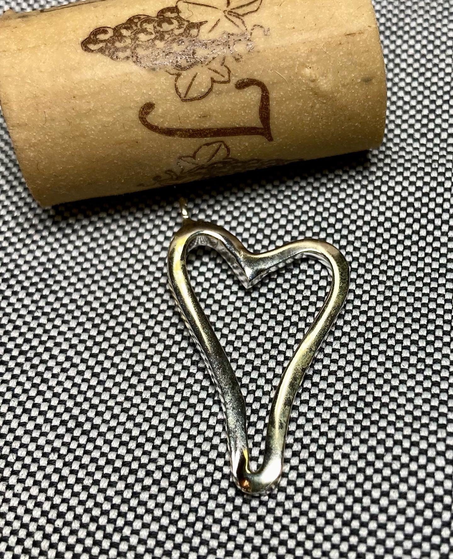 Long Heart Pendant