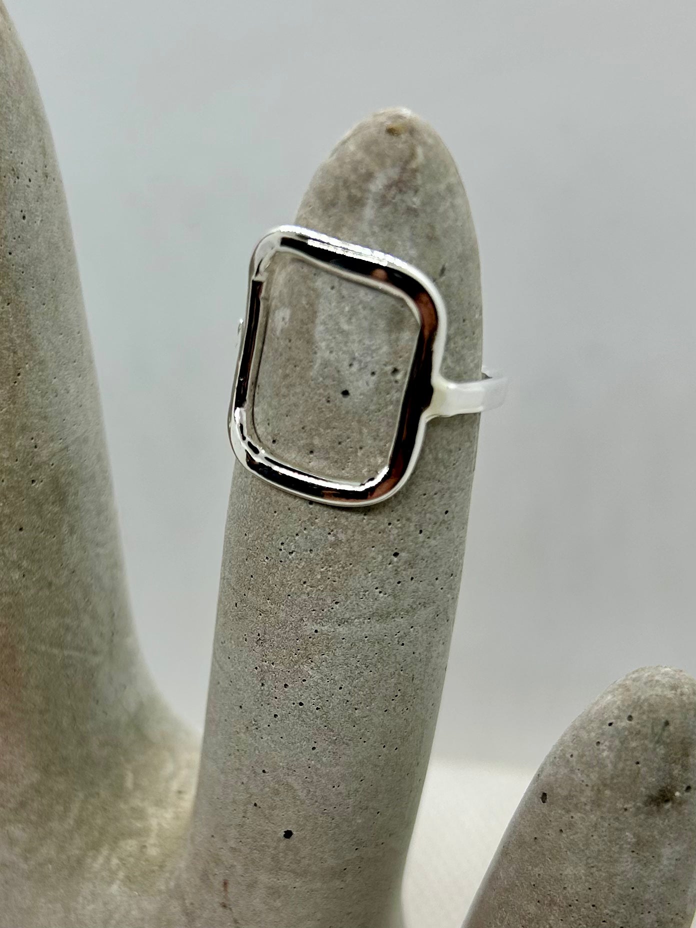 Square Front Ring