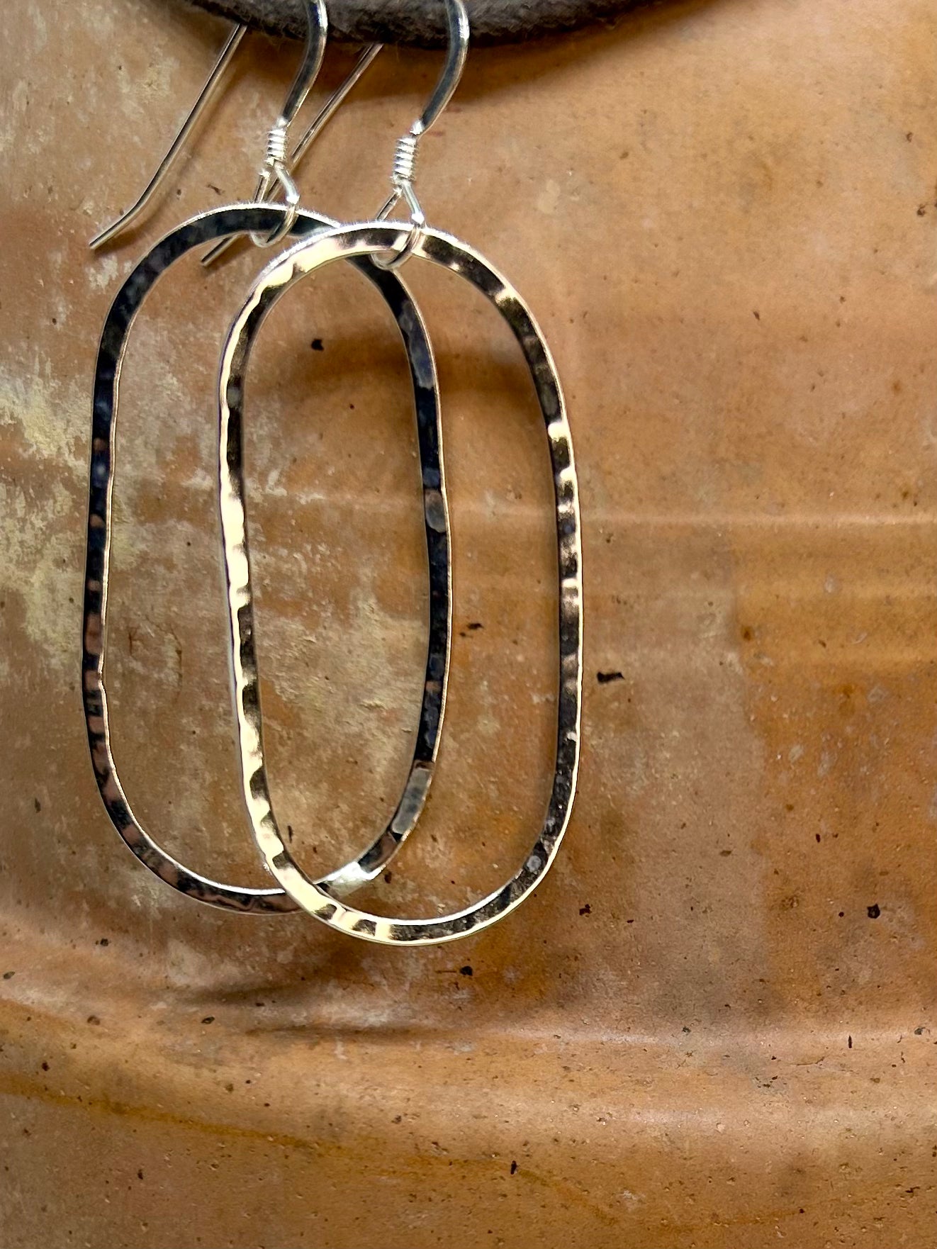 Large Oval Earrings