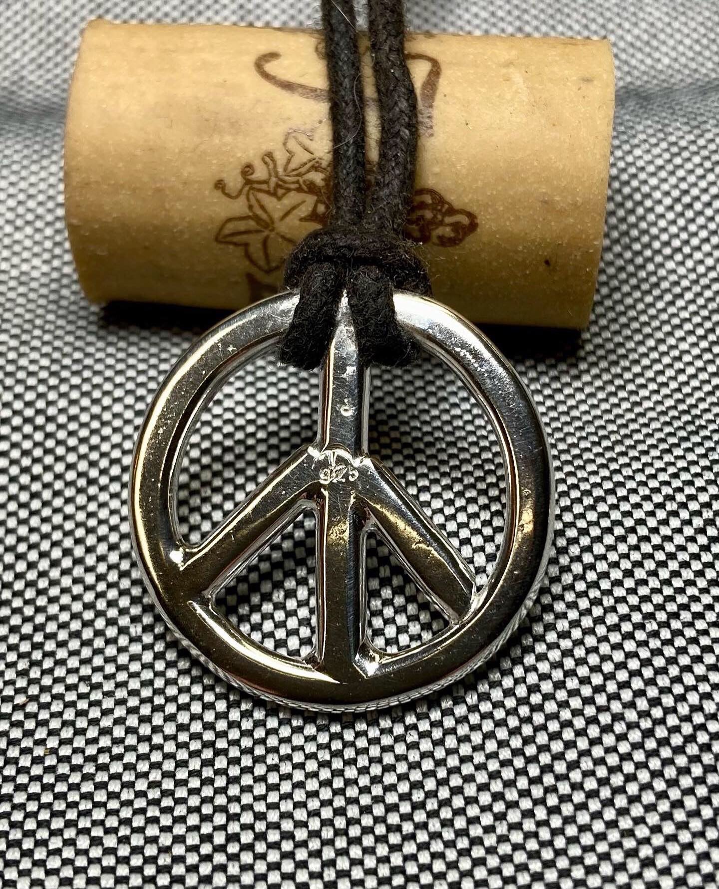 Peace Sign Pendant