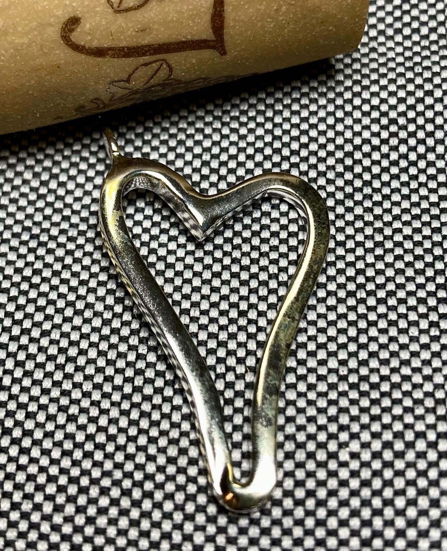 Long Heart Pendant