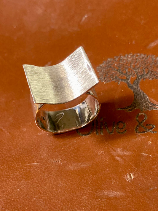 Satin Finish Ring