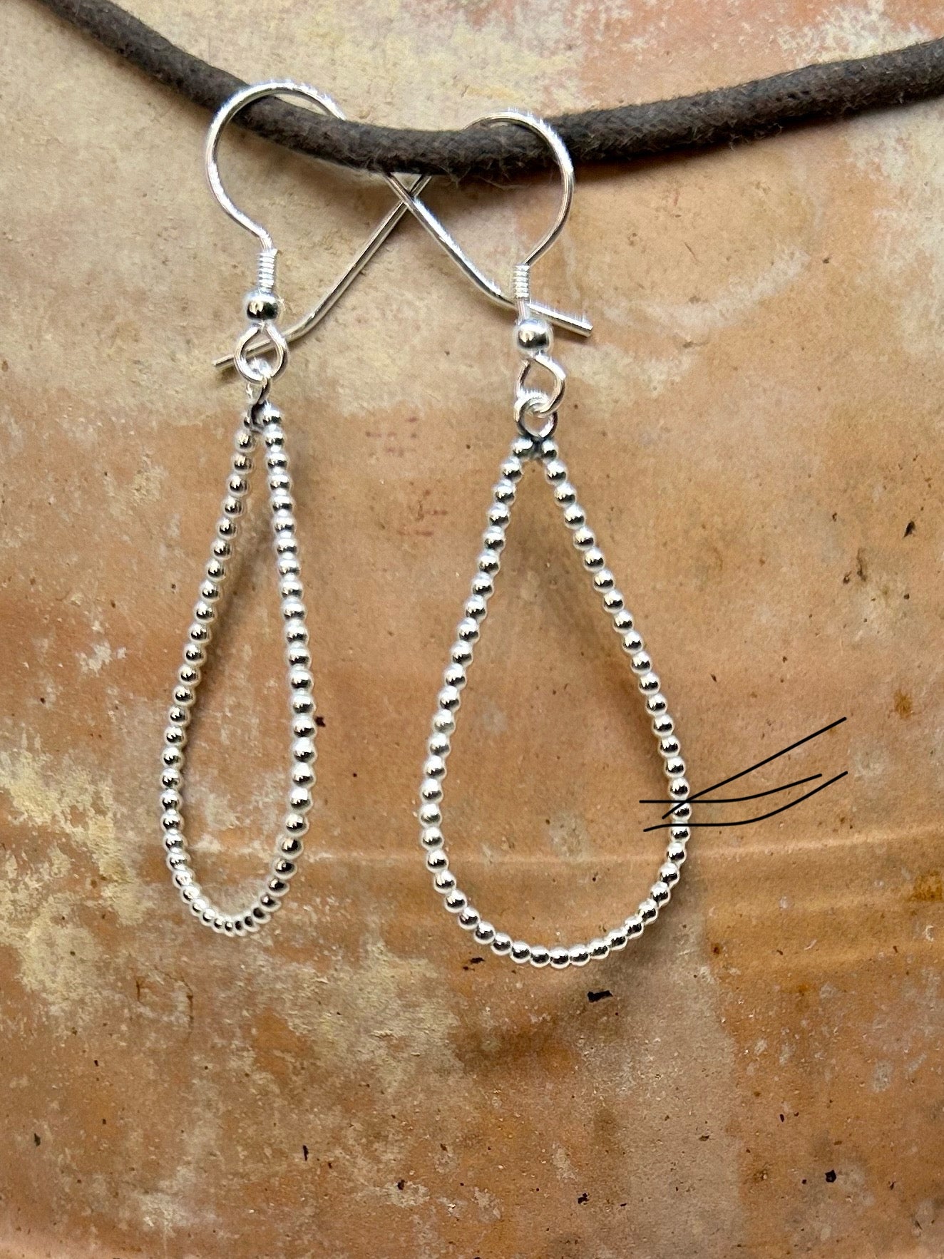 Large Teardrop Earrings