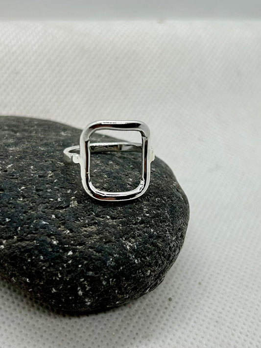 Square Front Ring