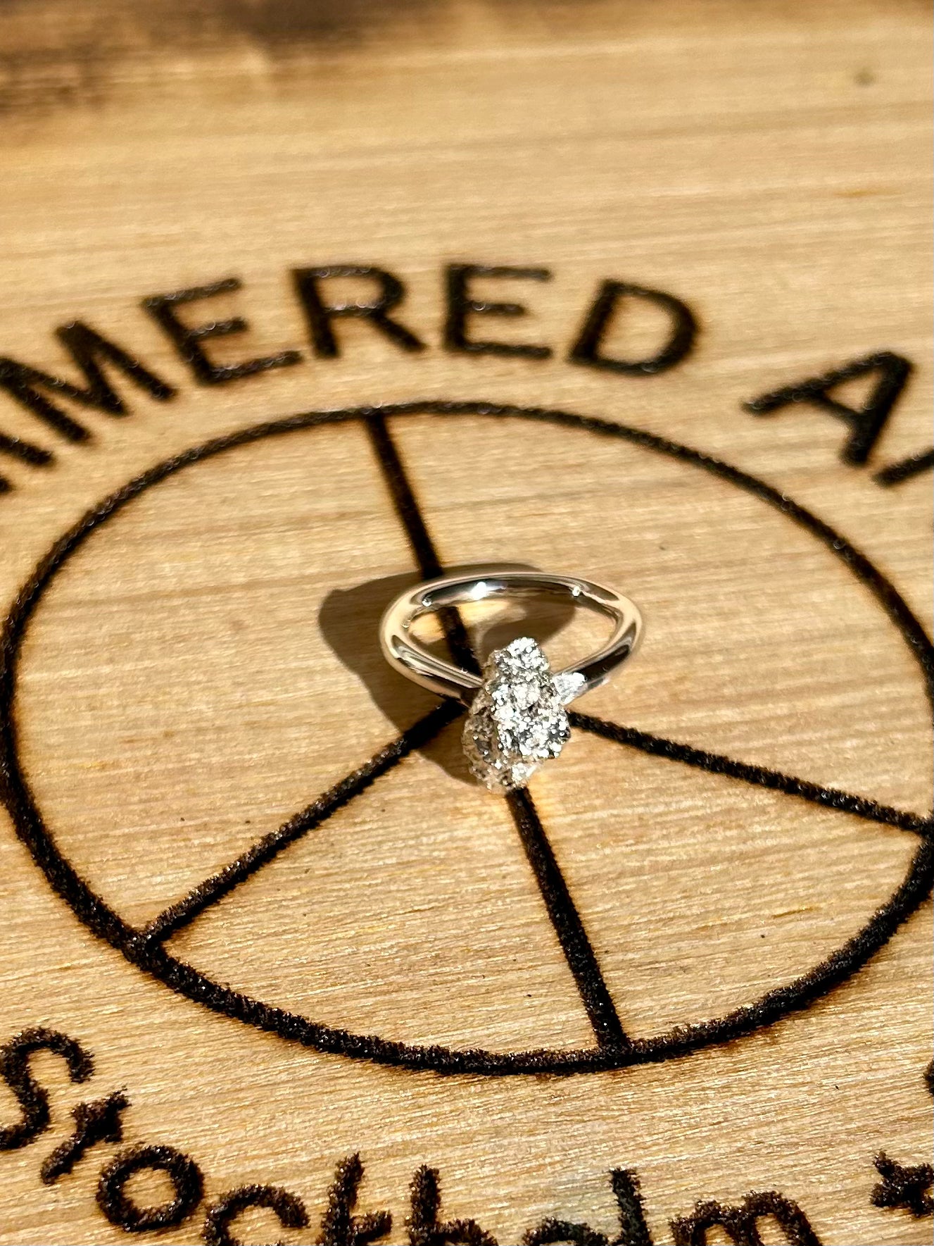 Organic Silver Ring