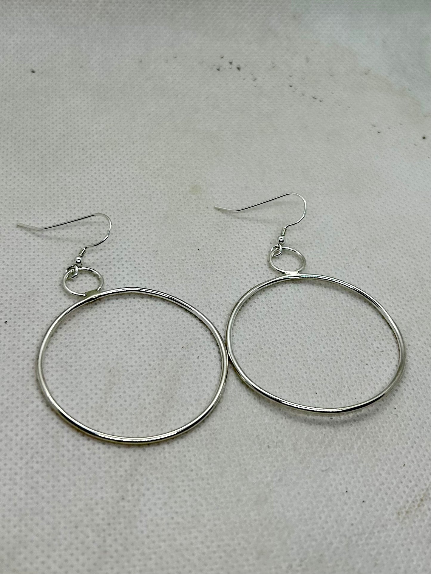 Large Circle Earrings