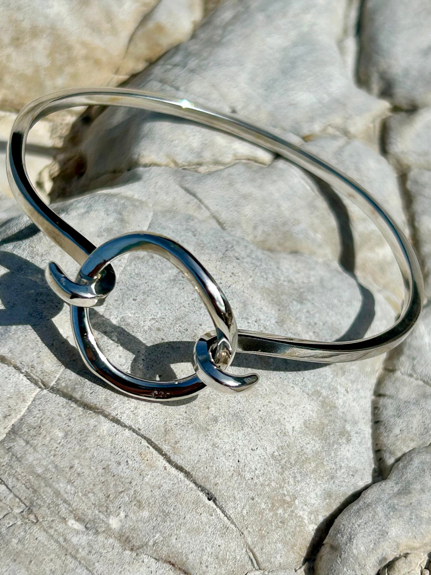 Hooked Circle Bracelet
