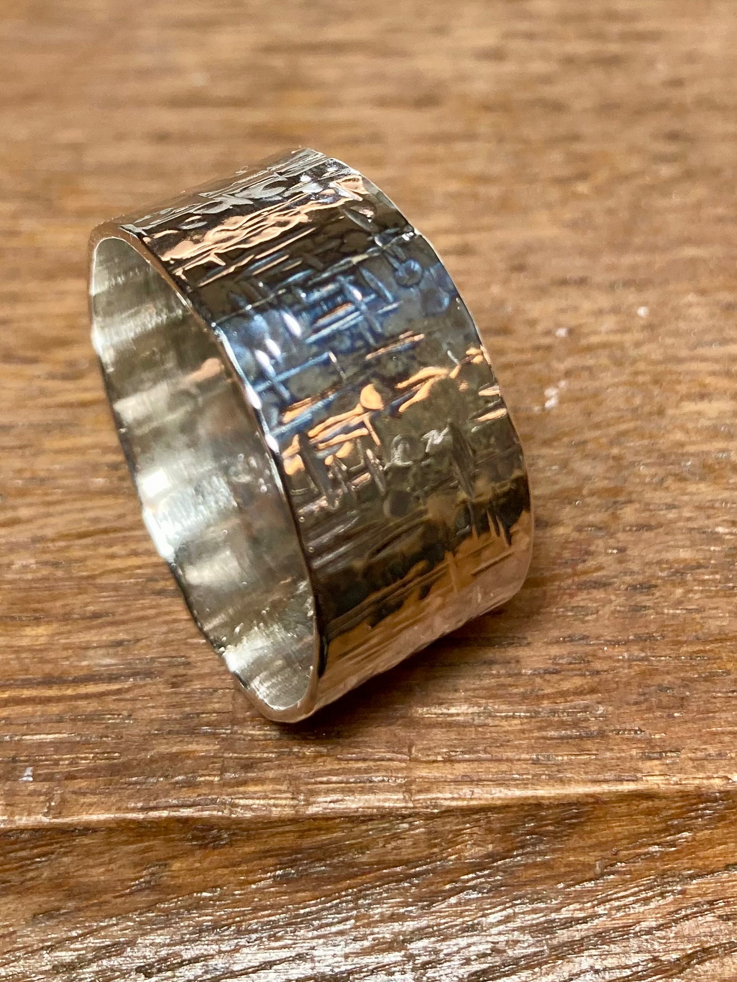 Men’s Band Ring in 925 Silver