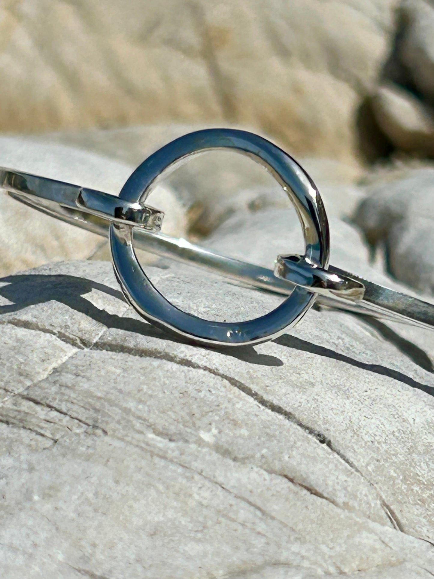 Hooked Circle Bracelet