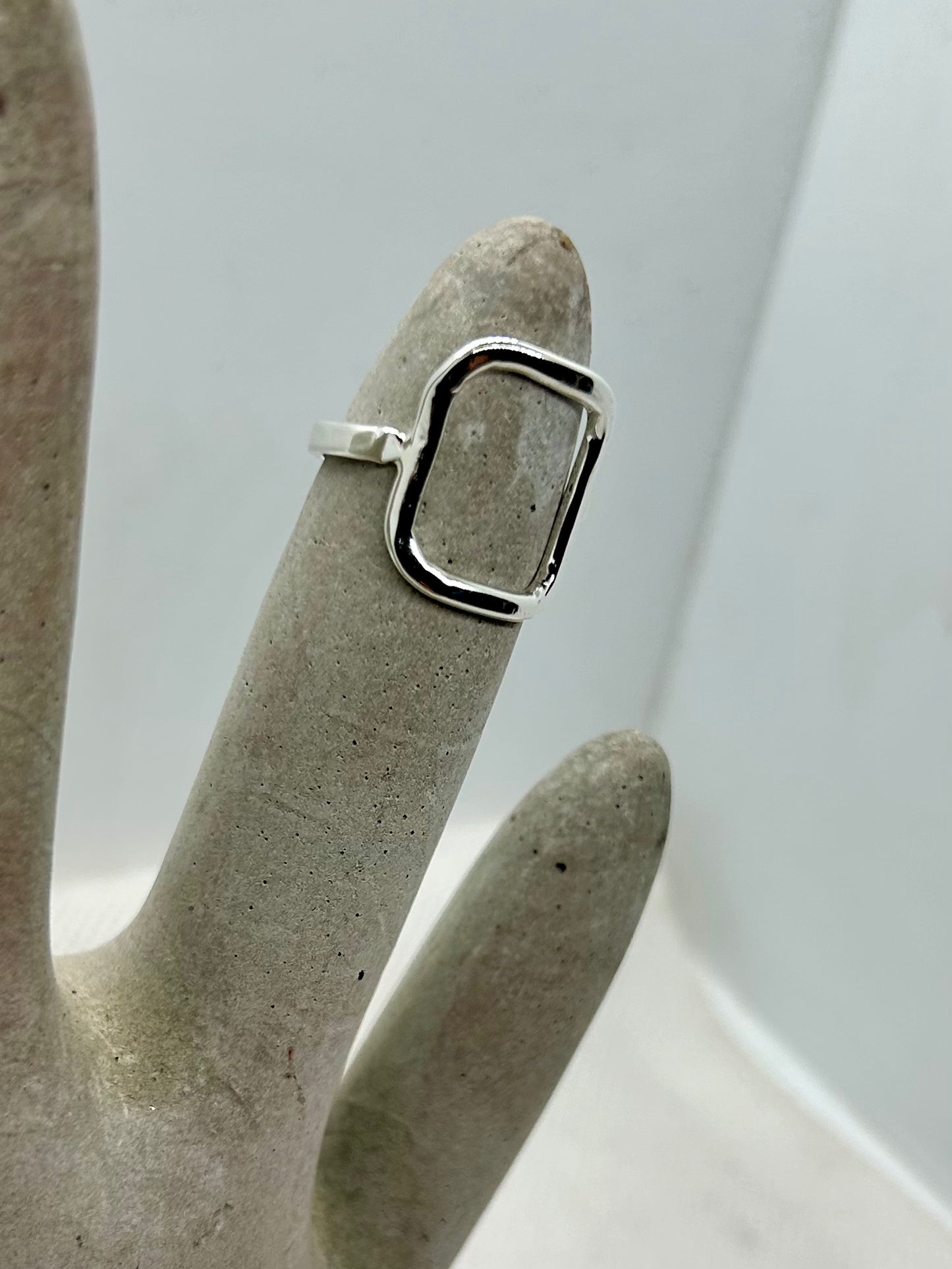 Square Front Ring