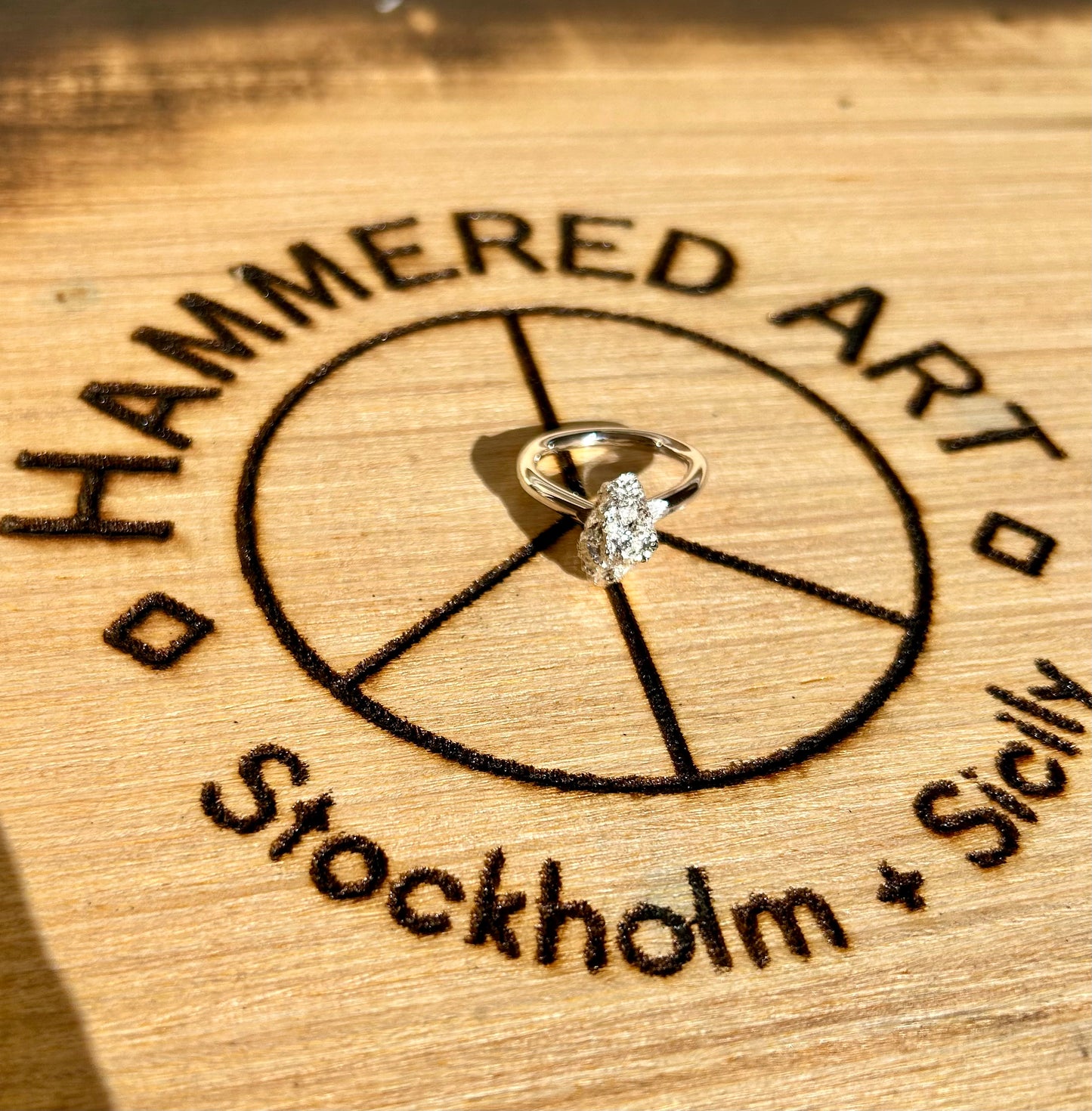 Organic Silver Ring