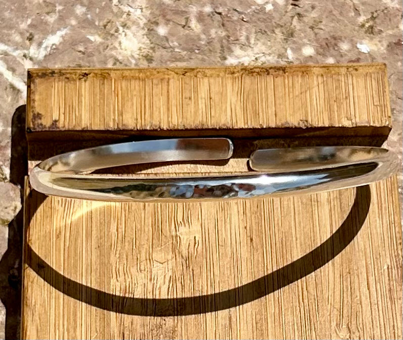 Hammered Unisex Bracelet