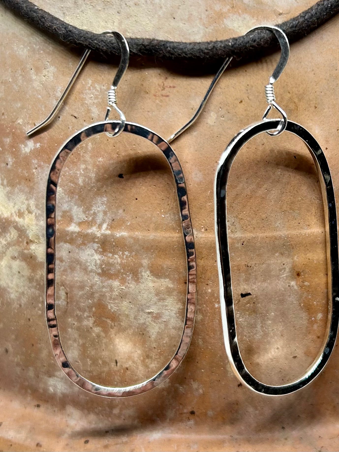 Large Oval Earrings