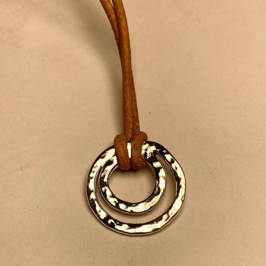 Double Circle Pendant